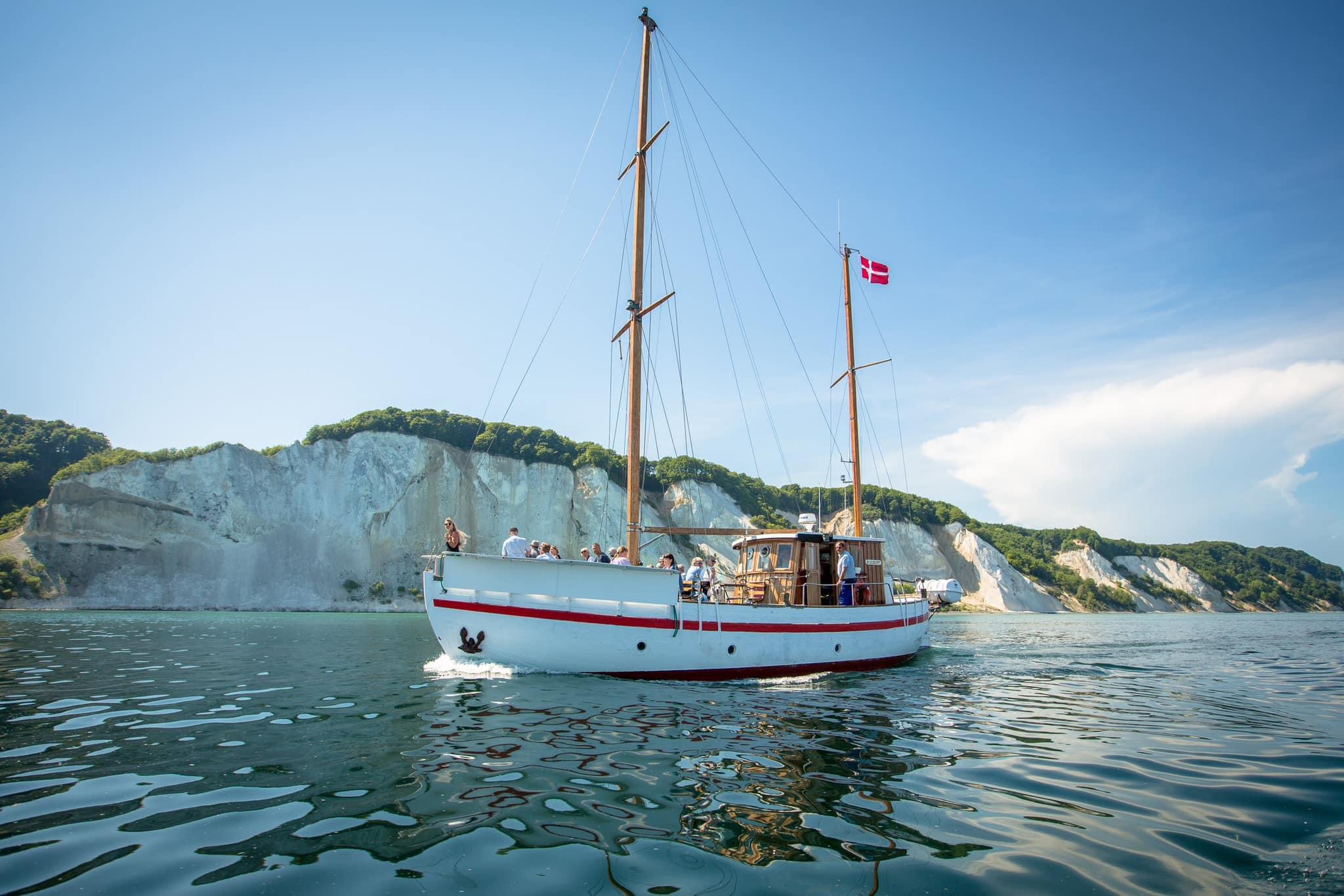 Møns Klint fra søsiden